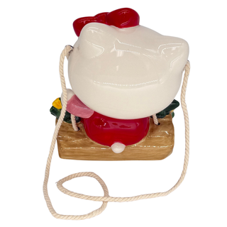Blue Sky Clayworks: Hello Kitty Floral Garden Swinger sparkle-castle