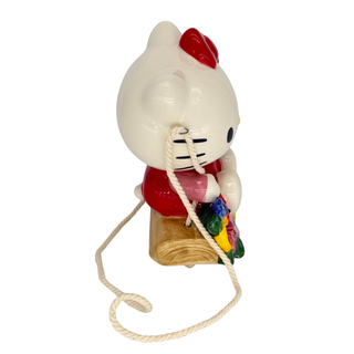 Blue Sky Clayworks: Hello Kitty Floral Garden Swinger sparkle-castle
