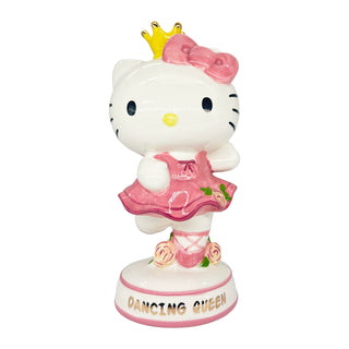 Blue Sky Clayworks: Hello Kitty Dancing Queen Figurine sparkle-castle