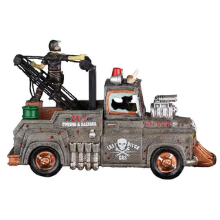 Lemax Spooky Town Halloween Village Accessory: Last Ditch Tow Truck sparkle-castle