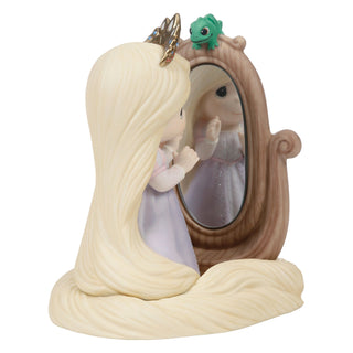 Precious Moments Disney Showcase: Rapunzel with Mirror Figurine sparkle-castle