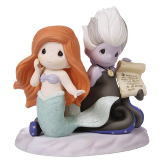 Precious Moments Disney Showcase: Ariel and Ursula Figurine sparkle-castle