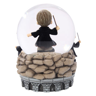 Precious Moments Wizarding World: Harry Potter With Friends Water Globe sparkle-castle