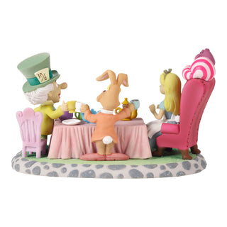Precious Moments Disney Showcase: Alice in Wonderland Tea Party Figurine sparkle-castle