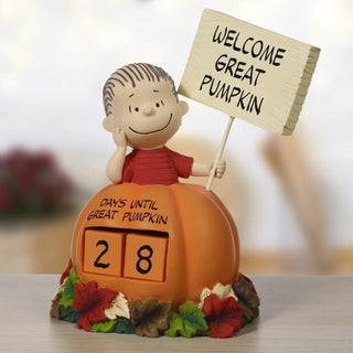 Precious Moments Peanuts: Linus In Pumpkin Patch Countdown Calendar Figurine