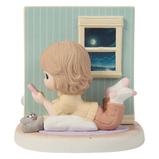 Precious Moments: Two Girls Talking on the Phone Figurine sparkle-castle