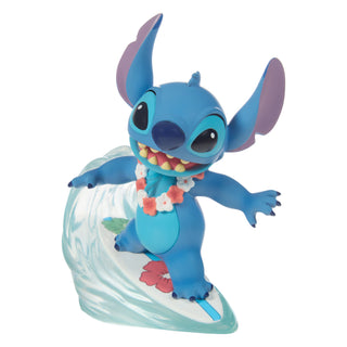 Precious Moments Disney Showcase: Stitch Surfing Figurine sparkle-castle