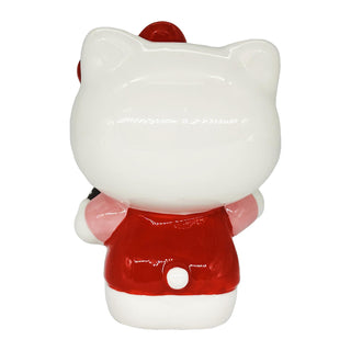 Blue Sky Clayworks: Hello Kitty Holding Chocolate Covered Strawberry Figurine sparkle-castle