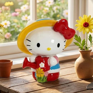 Blue Sky Clayworks: Hello Kitty Garden Figurine sparkle-castle