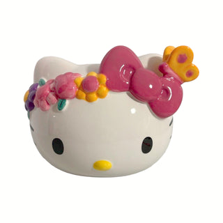 Blue Sky Clayworks: Hello Kitty Vibrant Flower Crown Figural Bank