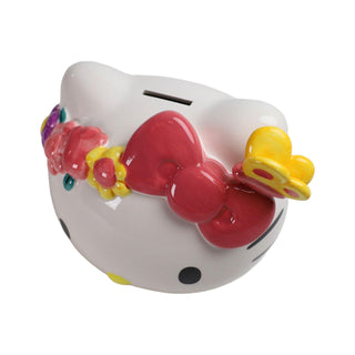 Blue Sky Clayworks: Hello Kitty Vibrant Flower Crown Figural Bank