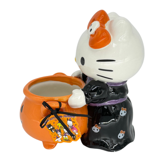 Blue Sky Clayworks: Hello Kitty & Friends Halloween Jack Pot Candy Bowl sparkle-castle