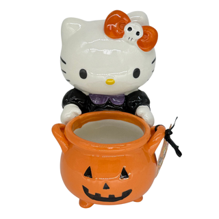 Blue Sky Clayworks: Hello Kitty & Friends Halloween Jack Pot Candy Bowl sparkle-castle