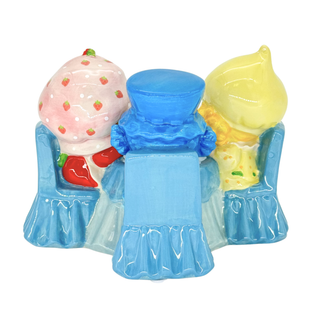 Blue Sky Clayworks: Strawberry Shortcake Berry Sweet Tea Party Figurine sparkle-castle