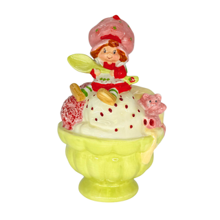 Blue Sky Clayworks: Strawberry Shortcake Sweet Tooth Ice Cream Sundae Figurine sparkle-castle