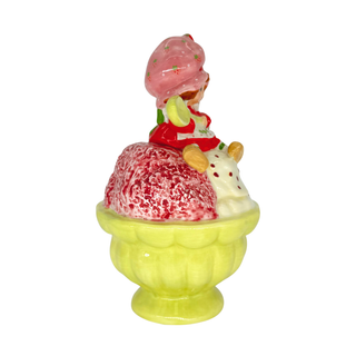 Blue Sky Clayworks: Strawberry Shortcake Sweet Tooth Ice Cream Sundae Figurine sparkle-castle
