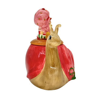 Blue Sky Clayworks: Snail Sip N/ Steep Cookie Jar sparkle-castle