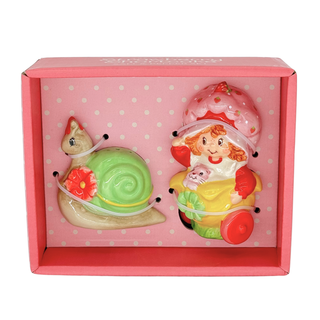 Blue Sky Clayworks: Snail Sip N' Steep Salt & Pepper Set sparkle-castle