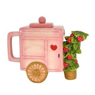 Blue Sky Clayworks: Teacart Teapot sparkle-castle