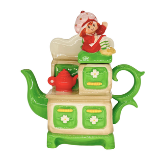 Blue Sky Clayworks: Tea on the Vintage Stove sparkle-castle