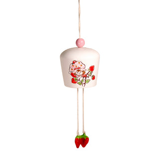 Blue Sky Clayworks: Strawberry Shortcake Naturally Simple Wind Chime sparkle-castle