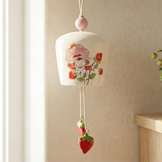 Blue Sky Clayworks: Strawberry Shortcake Naturally Simple Wind Chime sparkle-castle
