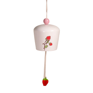 Blue Sky Clayworks: Strawberry Shortcake Naturally Simple Wind Chime sparkle-castle