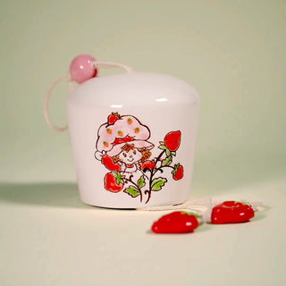 Blue Sky Clayworks: Strawberry Shortcake Naturally Simple Wind Chime sparkle-castle