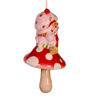 Blue Sky Clayworks: Strawberry Shortcake and Custard Wind Chime sparkle-castle