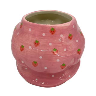 Blue Sky Clayworks: Strawberry Shortcake Figural Planter sparkle-castle