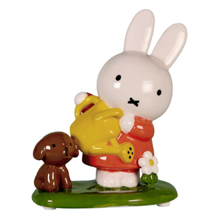 Blue Sky Clayworks: Miffy Growing Daisy Figurine sparkle-castle