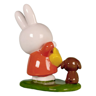 Blue Sky Clayworks: Miffy Growing Daisy Figurine sparkle-castle