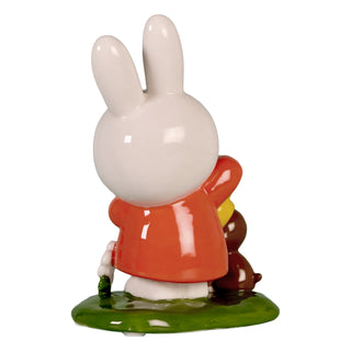 Blue Sky Clayworks: Miffy Growing Daisy Figurine sparkle-castle