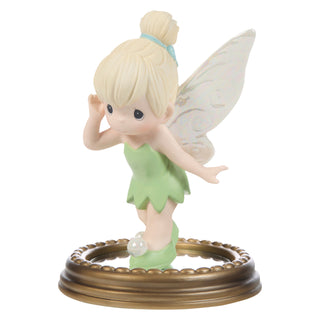 Precious Moments Disney Showcase: Tinker Bell with Mirror Figurine sparkle-castle