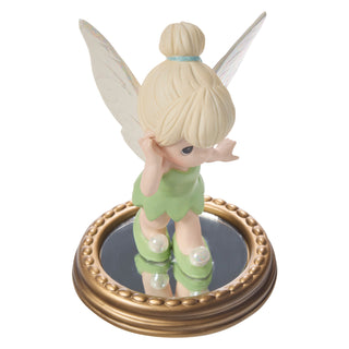 Precious Moments Disney Showcase: Tinker Bell with Mirror Figurine sparkle-castle