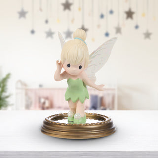 Precious Moments Disney Showcase: Tinker Bell with Mirror Figurine sparkle-castle