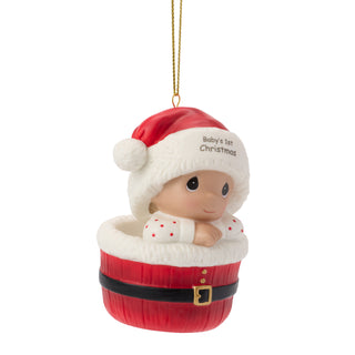 Precious Moments: Baby 1st Christmas Medium Skin Hanging Ornament sparkle-castle