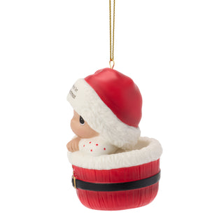 Precious Moments: Baby 1st Christmas Medium Skin Hanging Ornament sparkle-castle