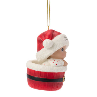 Precious Moments: Baby 1st Christmas Medium Skin Hanging Ornament sparkle-castle