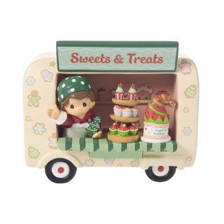 Precious Moments: Christmas Parade Desert Truck Figurine, 4th in Series sparkle-castle