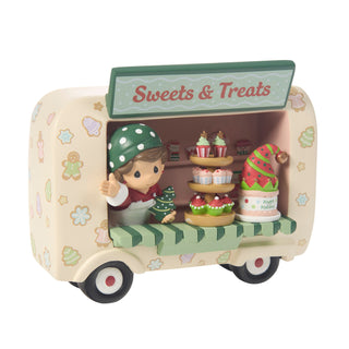 Precious Moments: Christmas Parade Desert Truck Figurine, 4th in Series sparkle-castle