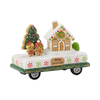 Precious Moments: Santa Parade Sweet Float Figurine, 6th in Series sparkle-castle