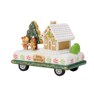 Precious Moments: Santa Parade Sweet Float Figurine, 6th in Series sparkle-castle