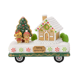 Precious Moments: Santa Parade Sweet Float Figurine, 6th in Series sparkle-castle