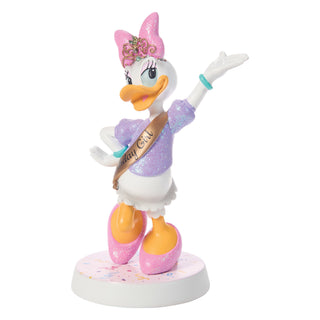 Precious Moments Disney Showcase: Daisy Duck Birthday Diva Figurine sparkle-castle