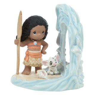 Precious Moments Disney Showcase: Moana With Mirror Figurine