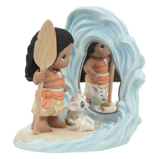 Precious Moments Disney Showcase: Moana With Mirror Figurine