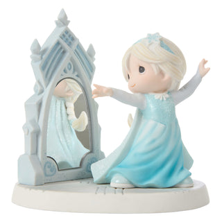 Precious Moments Disney Showcase: Elsa with Mirror Figurine