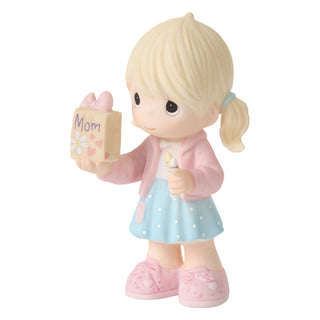 Precious Moments: Mommy's Girl with Present Figurine sparkle-castle