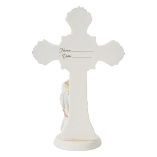 Precious Moments: Communion Girl Cross Figurine, Brunette sparkle-castle